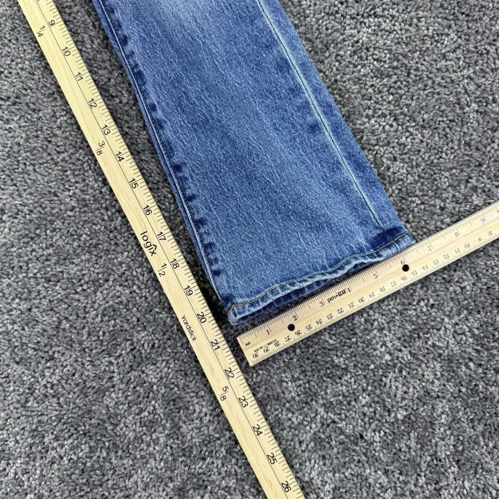 Old Navy Jeans Boys 8 Blue Mid Rise Bootcut Built-In Tough Stretch Denim Casual
